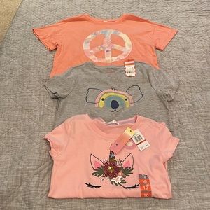 Set of 3 Large/size 10 girl tshirts